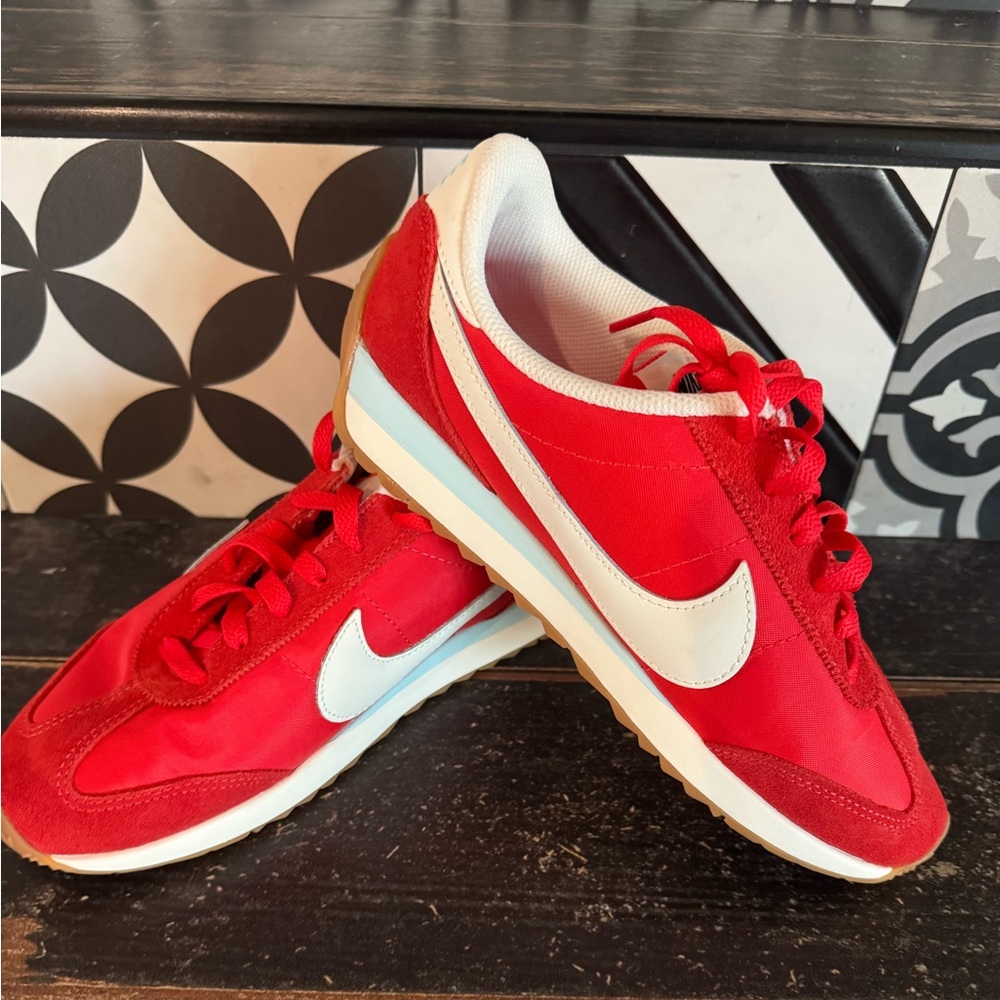 NIKE Red and White and blue Sneakers-get ready for Americas 250th bday🇺🇸in style